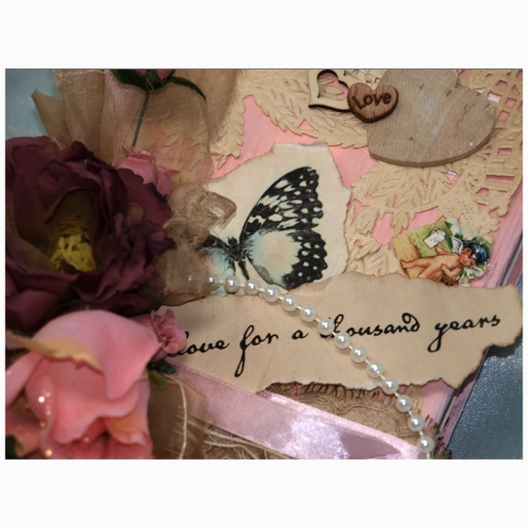 Book Of Love - Mixed Media Altered Book Sculpture by Kathy Morton Stanion - Picture 4 of 10